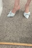 Beautiful, classy heels! They seem very comfortable and will be perfect for my wedding. Seem like they can stain easily so not great for rainy days, etc. - Grace F.