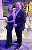 I purchased several dresses for a fundraising event and knew this was the one when I tried it on. This dress is a stunner. The back is absolutely beautiful. Received many compliments. - Angela W.