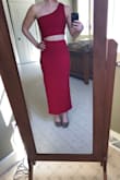 I love the material because it feels sturdy while being light enough for warm weather. It's very easy to dress up or down. I can't wait to wear this all summer! I loved it so much I decided to purchase in two colors. - Lucy C.