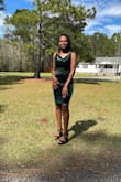 I absolutely loved this dress. I am obsessed. The fit is perfect. I was able to dance and move without feeling restricted. - Andrea W.