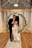In loveeee with this jumpsuit. It was perfect for our small wedding ceremony :). The bow is super cute and detachable! - Valerie H.