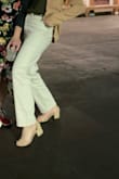 Super comfortable for a pair of heels! The first time I wore them the faux suede tore on the heel. It was a very small area so I glued it down with fabric adhesive. Otherwise, they are perfect! - Amber J.