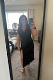 I really liked this dress. I felt like it was flattering and really comfortable. The halter didn't feel like it was pulling on my neck like normal halters do. - Michelle A.
