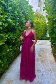 Can't begin to express how much I love this dress! Hands down favorite wedding guest dress I've ever purchased. Received so many compliments. Trying to find an excuse to wear it again. Worth the buy! - Caty P.