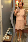 It is a bit loose and I should have ordered XS. Overall it is still beautiful. - Pimjai M.