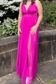 I LOVED this dress. I ended up getting it hemmed because it was slightly too long for my desired fit, but otherwise it was perfect! The color was amazing and it looked exactly like it did in the pictures. The dress was really comfortable to wear and had adjustable straps. It also shipped before the expected arrival date! - Ella G.