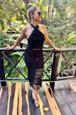 I absolutely loved this outfit. Dress it down for a day at the beach or pair with heels for a tropical night out. Highly recommend! - Ashley A.