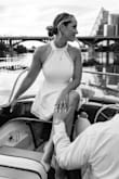 This dress is SO GOOD! I used this dress for engagement photos, and the cut is just so flattering. Elegant enough for engagement photos, but I can absolutely wear this again for other occasions. - Paige C.
