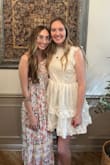 It is true to size! I usually wear a medium and this was the cutest outfit ever! I wore it for my bridal shower and I got so many compliments on it. - Mikayla L.
