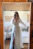I was concerned it'd be too long, but I LOVE IT!! I'm using it for my mountain elopement! Fits perfectly! - Riley R.