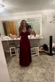 After months of searching countless websites, I stumbled upon this dress and just knew it was the one. It has the perfect soft elegance touch/style I was hoping for and is super comfy. The quality is top-notch, and I couldn't be happier with my purchase. If you're seeking a dress that ticks all the boxes, look no further - this dress is truly a gem. - Carter R.