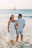 This dress was absolutely perfect for my surprise beach engagement. The straps are adjustable and it moved very nicely in the breeze. It would be perfect for a bridal shower or engagement party/pictures! 10/10 recommend! - Amanda R.