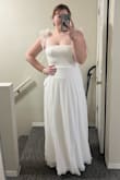 I love this dress! It's beautiful and very high quality. It's a bit more bridal than I had hoped to wear for graduation, but it looks so regal and elegant. Would recommend! - Emily M.