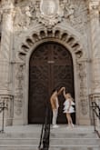 I absolutely loved this dress. It fit perfectly. I wore it for my engagement photos and it turned out so freaking good on camera and looks amazing in person. - Carli N.