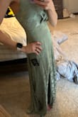 Absolutely love this dress! The "pattern" is not overdone or too much. The dress does run a little big, I do wish it was available in xxs for my build- so I will need to have some alterations done since I'm wearing this as a bridesmaid dress. - Mallory T.