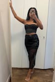 Looks so nice and the leg area is stretchy. Corset is from here too but runs small - Samantha O.