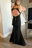 I tried several similar and was worried about not being able to wear a bra with this one, but the front is supportive (I will likely do sticky bra) and spanx shorts under just for smoothness.  It's stretchy, comfortable, and looks way more expensive! - Laura C.