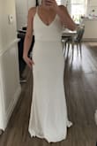 I think it looks better on the model than it did on me.
It was a 6/10. Didn't have the WOW factor I was looking for. I also didn't like the line of material just under my ribs. - Mckenna L.