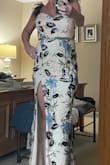 So many compliments!! I love this dress! Felt comfortable and beautiful. Quality surpassed my expectations. I did have a tailor take in the top and pull up the straps but absolutely loved this dress! - Kelly D.
