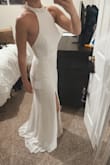 I love this dress. I'm wearing it for my courthouse wedding coming up. I highly recommend it if you're looking for a beautiful dress but don't want to spend a lot of money! - Katie L.