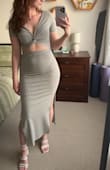 I love that this dress is so easy to dress up or keep casual, it does hug nicely. Definitely an easy dress to throw on and feel put together. - Elizabeth R.