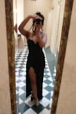 This dress is sooooo cute on! Wore it to a birthday/formal event party and I got so many compliments! It really hugs the body and shows off your curves! - Cierra M.