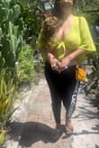 This top can either be dressed up or dress down. Wore on vacation in the hot temperatures of Tobago. - Karla B.