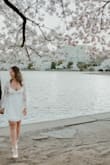 I love this dress for my engagement photo shoot. Fits perfect - Bruna P.