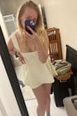 Do I have an event to wear this to? Nope. Did I still purchase it? Of course. It's gorgeous. A little snug but the large was too big. Fabric is amazing. No stretch. My boobs look good. If you've seen the Romeo and Juliet movie with Leo I think, my boobs look like Juliet's! - Erin B.