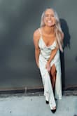 I wore this to a spring wedding this year and it felt and looked so beautiful! It was the perfect choice and it helped make my night so fun. - Nichole W.