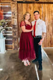 I absolutely loved this dress! I got soooo many compliments! As long as you pay attention to measurements this dress is true to size!! The skirt has a tulle layer underneath that gives it some more volume. I totally felt like a princess. 10/10 would recommend. - Becca P.