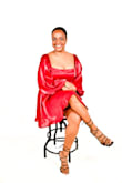 This dress is soooo cute!! It is easy to press and looks just as pictured online. - Lisa M.