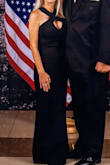 Love the dress but ran small. Glad I went with my gut and ordered both so I could return the one that didn't fit. The small is the perfect fit in the dress but definitely need to shorten. - Michelle M.