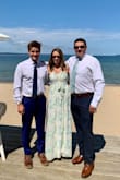 It was a little uneven at bottom so had to be hemmed.  Waist was too tight in my normal Xs so went with small. So many compliments on such a truly beautiful dress. - Rebecca M.