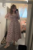 I saw this dress on an Instagram ad and I was hesitant at first but man I am so glad I got this dress! I got it for Easter and I felt like a princess and everyone complimented it! I cannot wait to wear it again! - Ashleigh P.