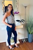 This top was fantastic and fit incredible. I wasn't sure exactly where I wanted to wear it to but I can't wait to do so! - Sarah E.