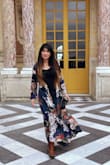 This is such a cute dress but I wore it with jeans as a duster. - Amber J.