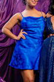 It was perfect. The blue colour is deeply pigmented. It's gorgeous. - Mary A.