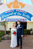 I wore this dress for my wedding in Vegas, and it was perfect! It's way more elegant than the picture does it justice. If you're torn by the inexpensive price tag and think it isn't going to be nice because of it, buy it! I truly did love it and felt so beautiful in it! - Amberlynn R.