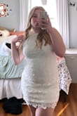 This dress has a very elegant and classy vibe. It fits very well and hugs everything in the best of places. I feel very confident while wearing it! It has very high quality material and is an amazing length. It's the perfect dress for any occasion, and will leave you feeling flawless!! - Haley K.