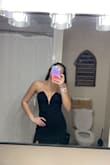 I loved this dress so much! It came so fast, and it arrived in perfect condition. the material was perfect for a school dance, and the top stayed up pretty well! No problems with zipper or anything. :) - Meredith O.
