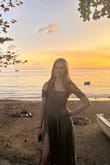 Purchased this dress to have something easy and cute to throw on during my vacation in the Caribbean. It's so, so flattering and adorable. Fit perfectly and didn't need to wear a bra with it. - Dakotah S.
