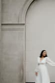 It fit perfect everywhere except around my rib cage. It was super tight so I would get a size larger. It runs a little small. But it was perfect for my engagement shoot! - Nedine R.