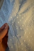 The dress is very pretty. But sadly the material isn't great. The dress tore below the zipper in the back, it was embarrassing thank god it was when the event was over that it happened but still for the money I paid for the dress this shouldn't happen. The quality should be better. - Rosemery M.