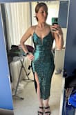 This dress is beautiful but a little bit too revealing for me, so I ended up wearing a different dress. But, this one is still a great option for something with more wow factor! - Clare R.