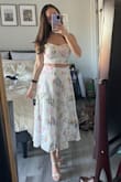 LOVE this two-piece set! When I put it on, my fiancé said I looked like I jumped off the set of Emily in Paris, which is perfect for our France honeymoon!! - Enxhi M.