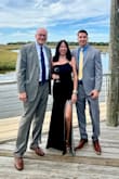 I wore this dress to a destination wedding. It traveled well, only needed some slight ironing.  It is a nice quality and looked beautiful!  I am 54 years old, but this dress can be worn by any age. Love this dress all around! - Kathleen S.