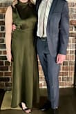 Loved this dress! Fits snuggly at the seam under the bust but is comfortable and flows beautifully. - Claire C.