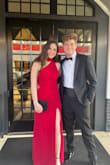 This dress is so good! I needed no alterations! Some sticky tape prevented any side boob problems. I've received so many compliments. This dress is a 10/10. Get it! - Camille B.