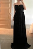 Not opting for this dress for the event, but with a hem and alterations, it would be a decent option! - Lauren P.